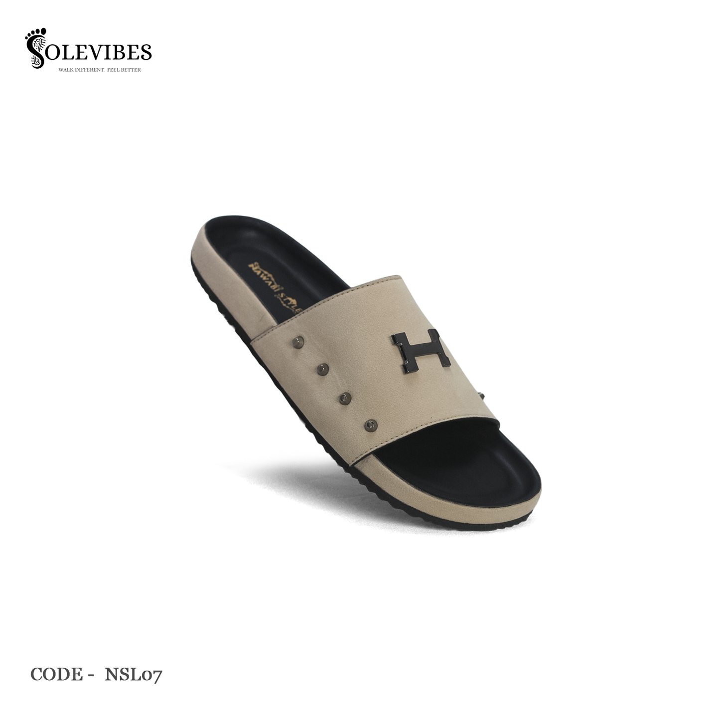 Comfort Arizona Sandal – NSL07-Cream