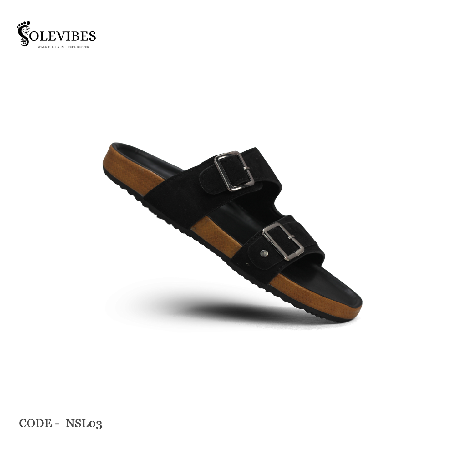 Comfort Arizona Sandal – NSL03-BK