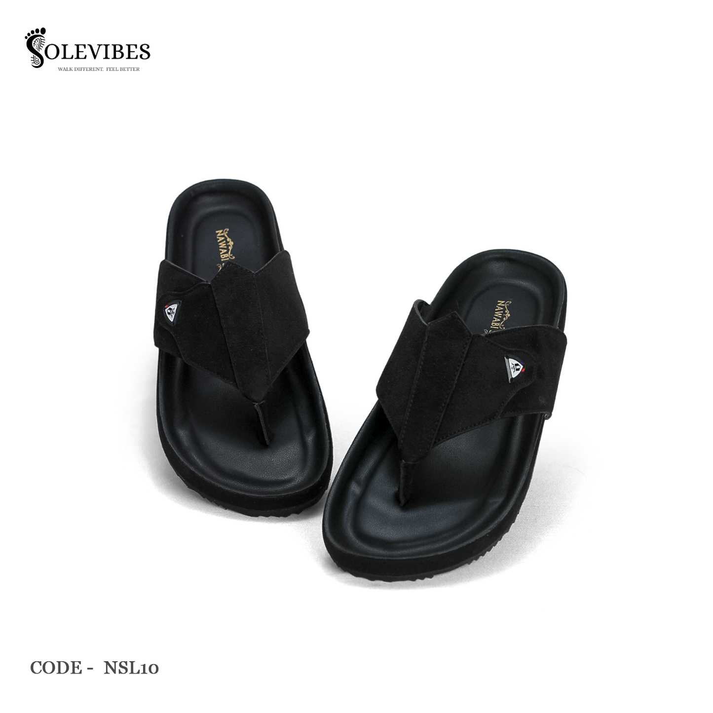 Comfort Arizona Sandal – NSL10-Black