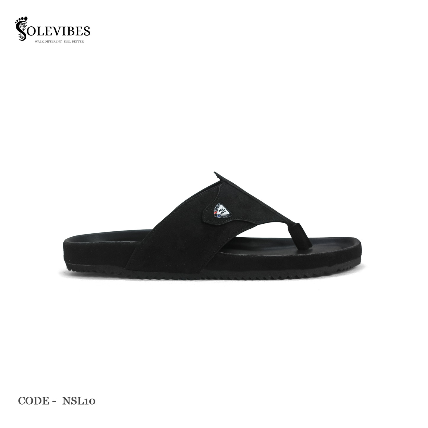 Comfort Arizona Sandal – NSL10-Black