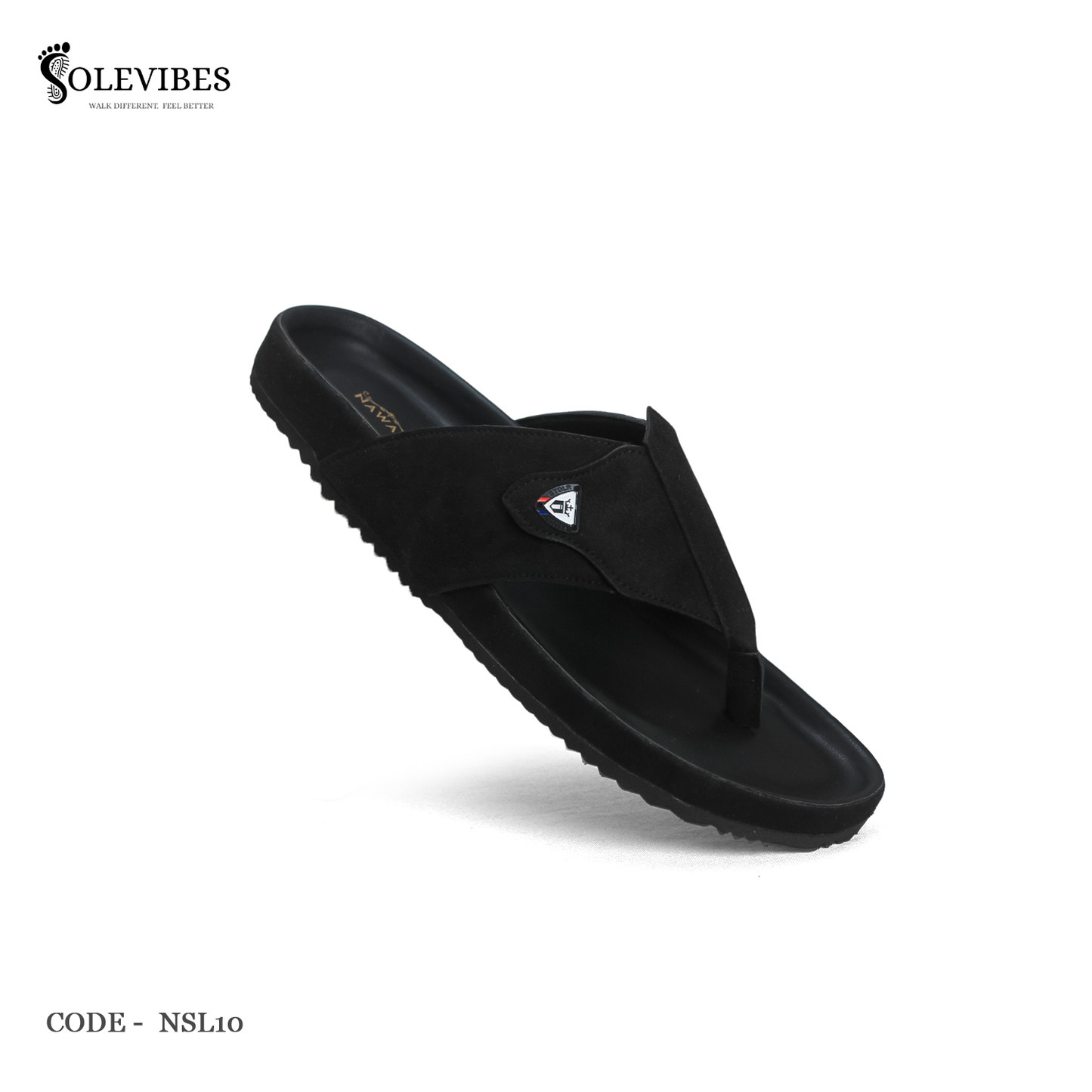 Comfort Arizona Sandal – NSL10-Black