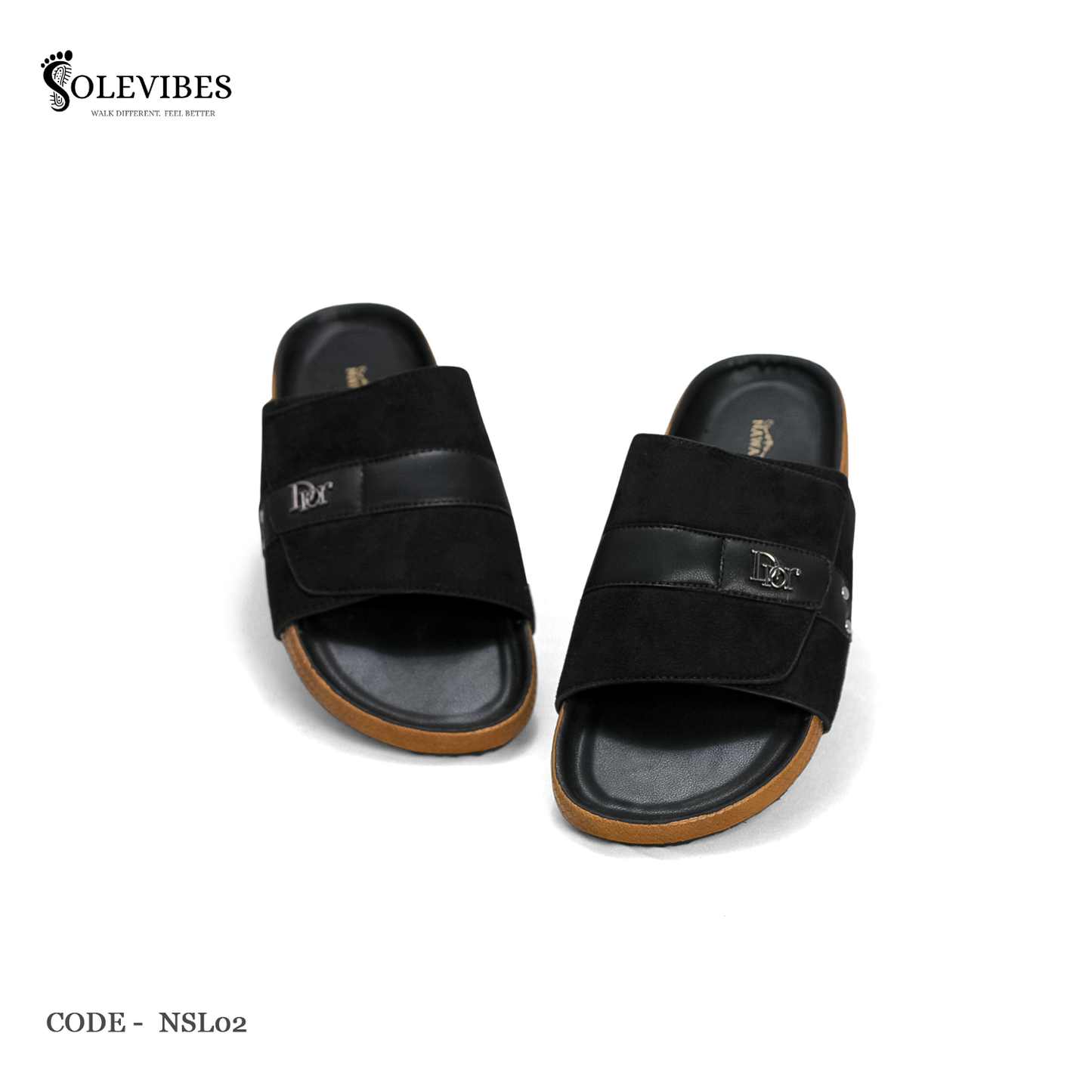 Comfort Arizona Sandal – NSL02-BK