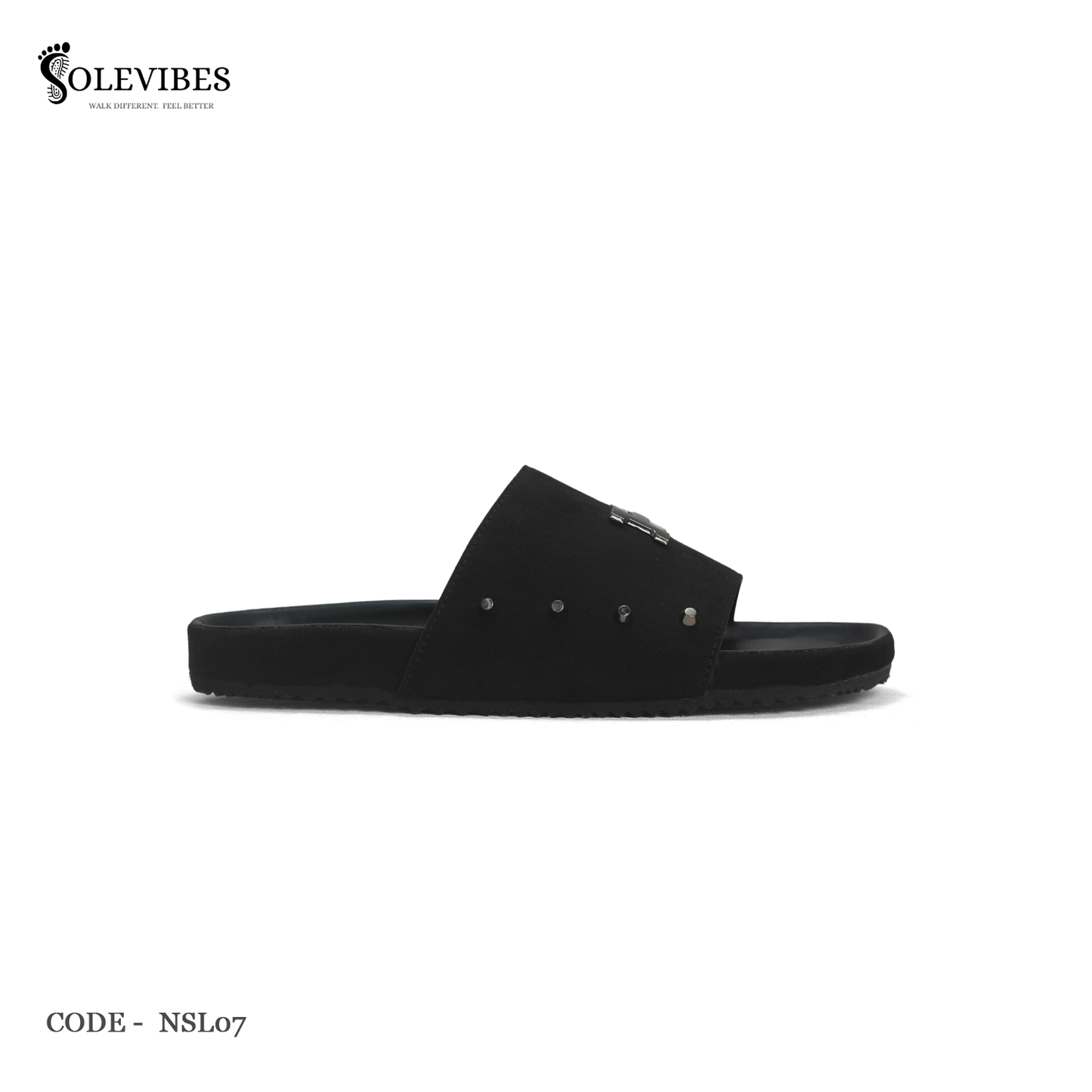Comfort Arizona Sandal – NSL07-Black