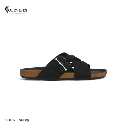 Comfort Arizona Sandal – NSL05-BK