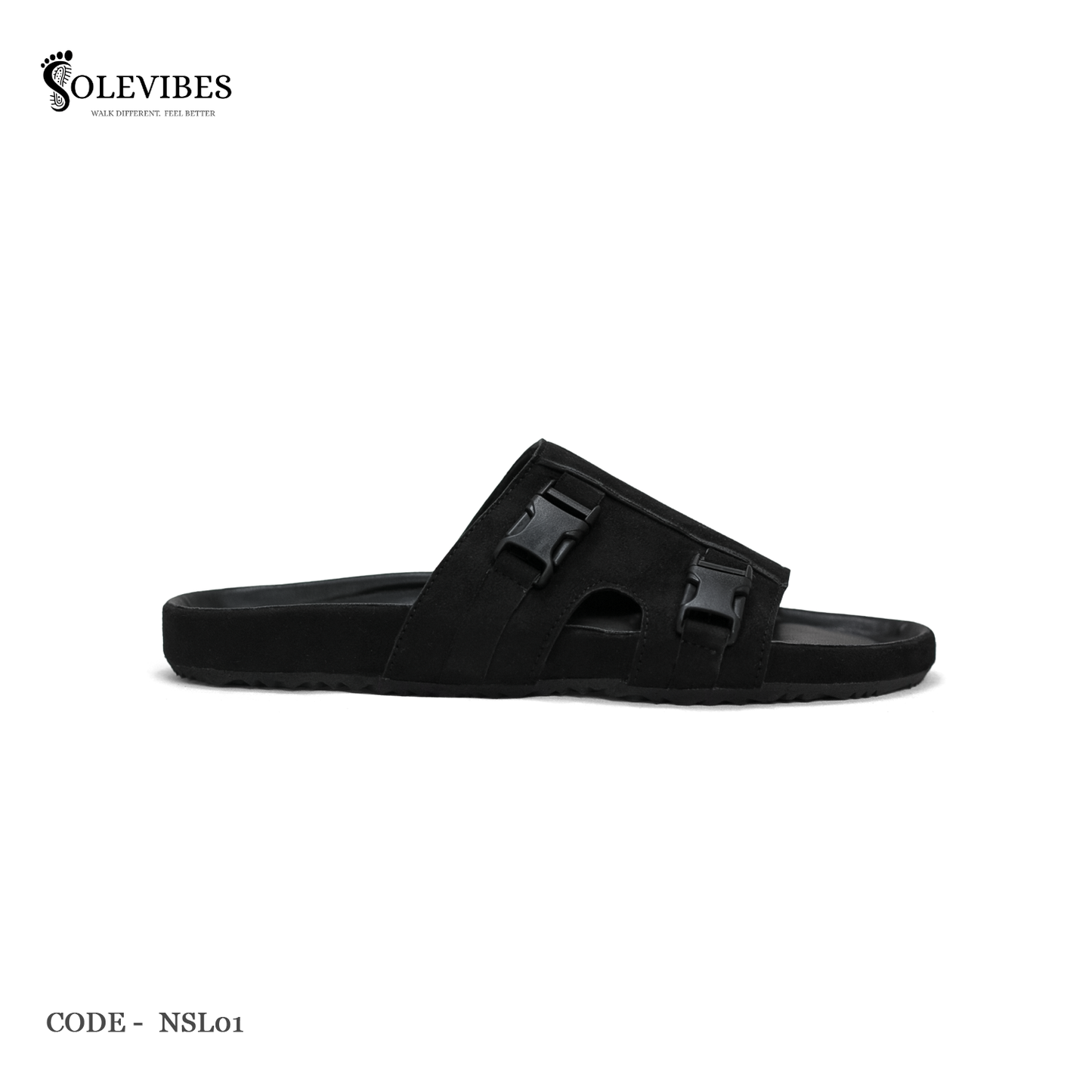 Comfort Arizona Sandal – NSL01-BK