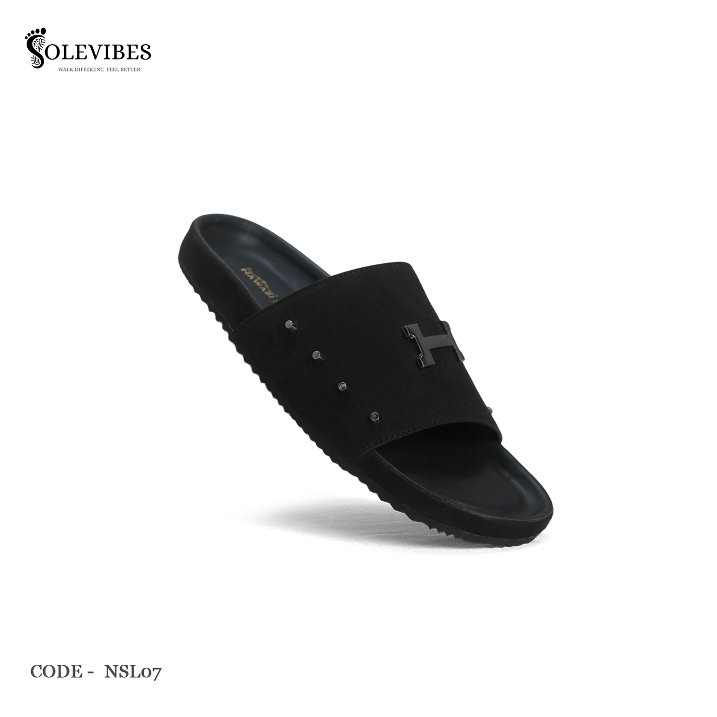 Comfort Arizona Sandal – NSL07-Black