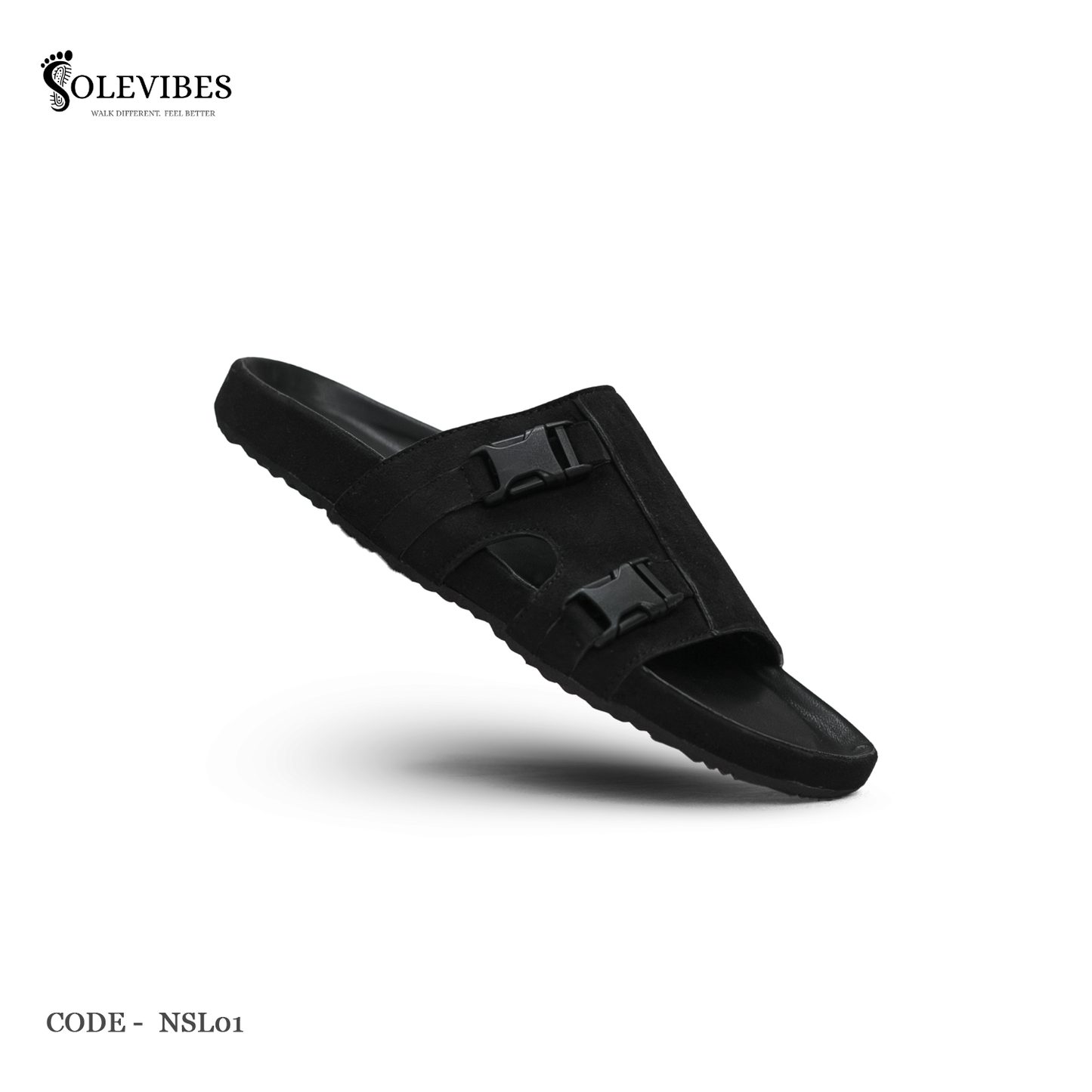 Comfort Arizona Sandal – NSL01-BK