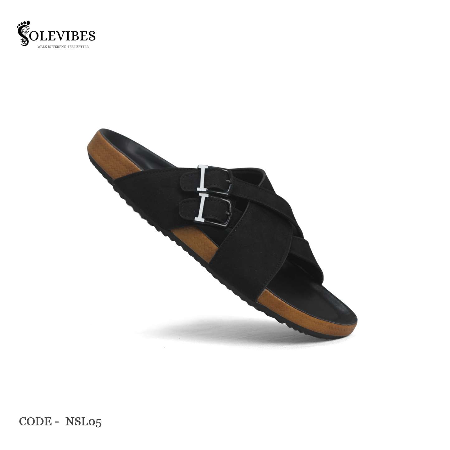 Comfort Arizona Sandal – NSL05-BK